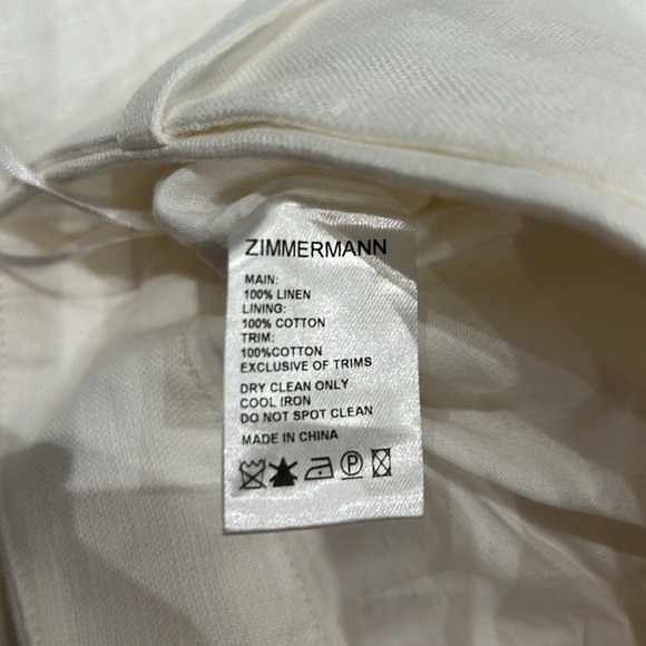 Zimmermann / LINEN FLARE PANT (PRE ORDER) - Picture 10 of 11
